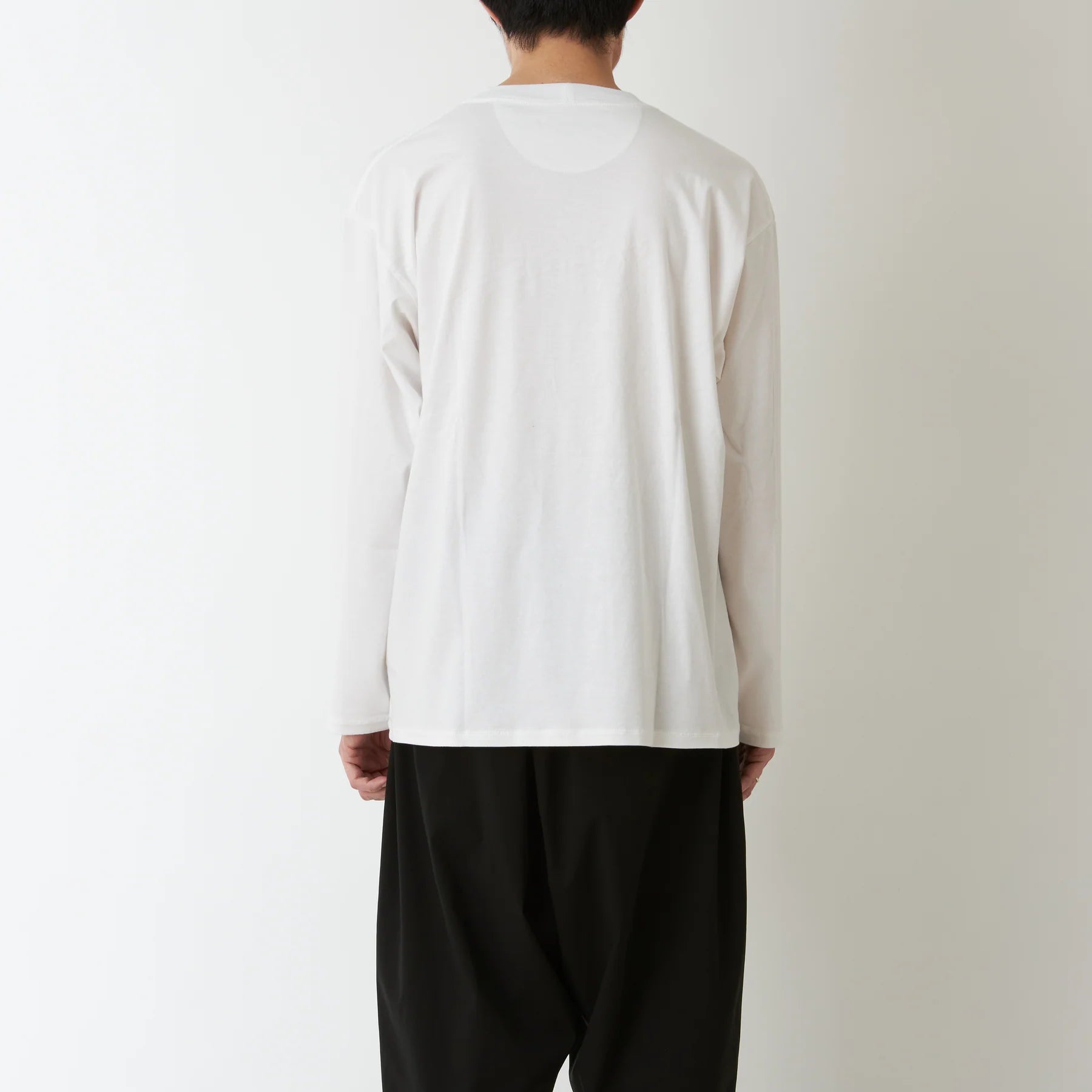 White Mountaineering WM LOGO L/S TEE  / 素t
