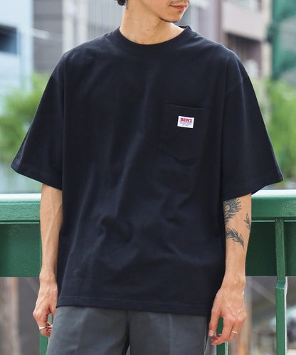 BEN DAVIS BIG POCKET TEE  / 復古小標 重磅口袋 短袖T恤