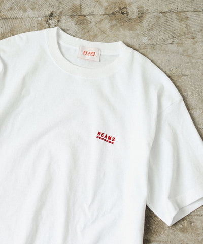 BEAMS RECORDS / 刺繡標誌短袖T恤