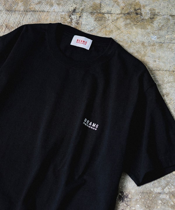 BEAMS RECORDS / 刺繡標誌短袖T恤