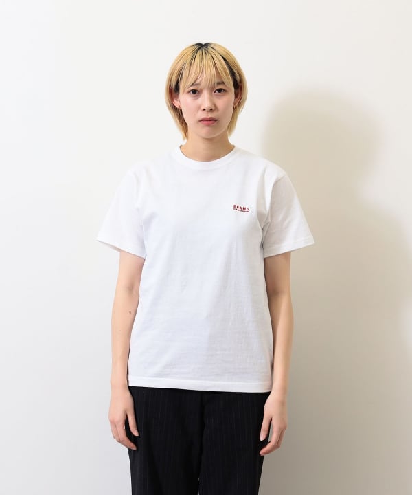 BEAMS RECORDS / 刺繡標誌短袖T恤