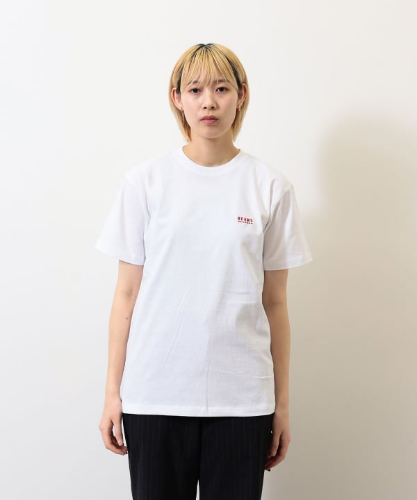 BEAMS RECORDS / 刺繡標誌短袖T恤