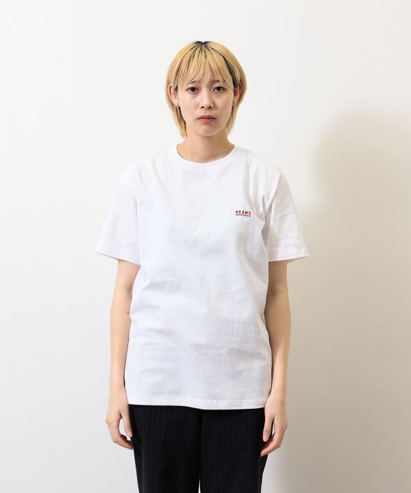 BEAMS RECORDS / 刺繡標誌短袖T恤