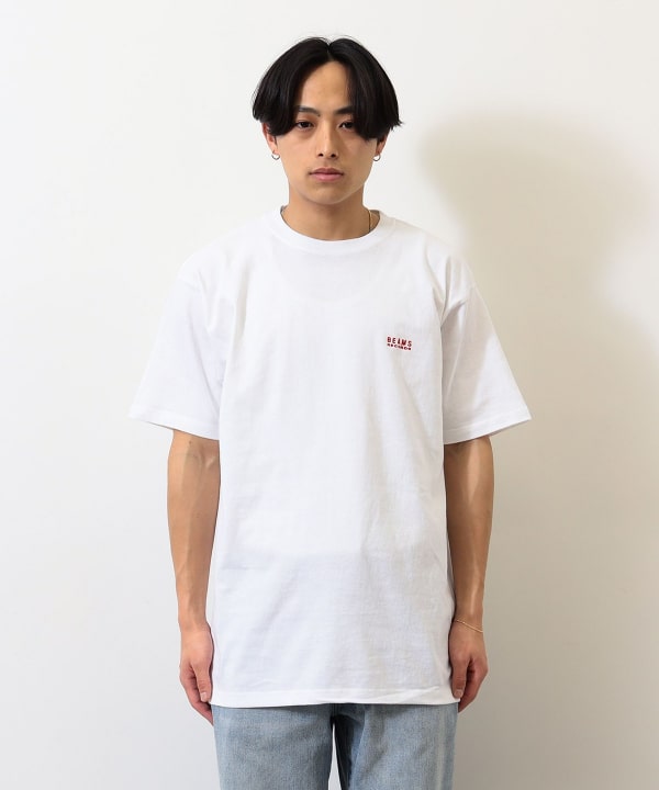 BEAMS RECORDS / 刺繡標誌短袖T恤