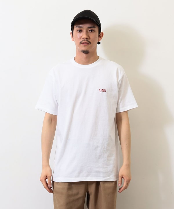 BEAMS RECORDS / 刺繡標誌短袖T恤