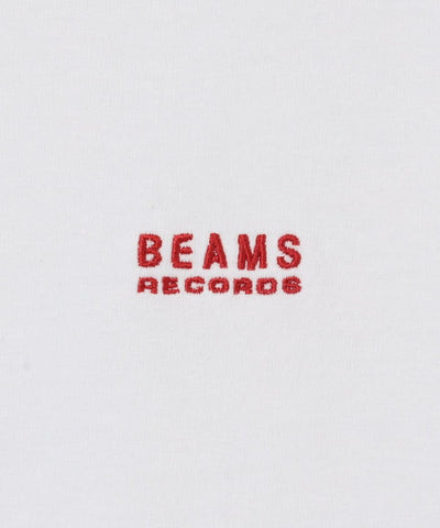 BEAMS RECORDS / 刺繡標誌短袖T恤