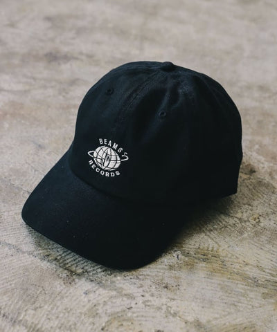 BEAMS RECORDS  LOGO Cap / 刺繡標誌棉質 老帽