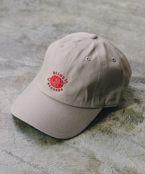 BEAMS RECORDS  LOGO Cap / 刺繡標誌棉質 老帽