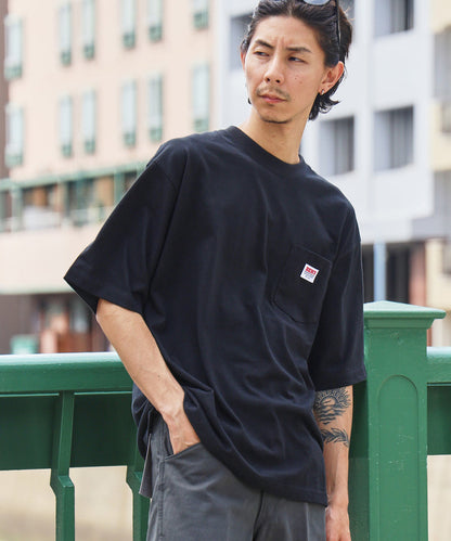 BEN DAVIS BIG POCKET TEE  / 復古小標 重磅口袋 短袖T恤