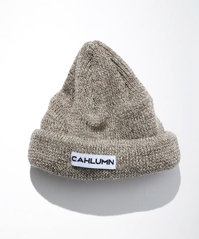 CAHLUMN Wool Rib Beanie / 羊毛羅紋針織帽