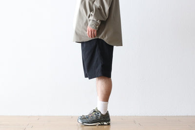 DAIWA PIER39 TECH EASY SHORTS TWILL / 雙褶尼龍休閒短褲