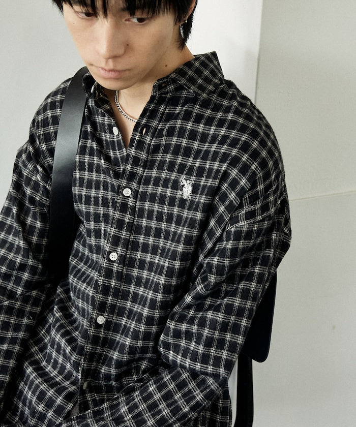 U.S. POLO ASSN. / 柔絨格紋襯衫