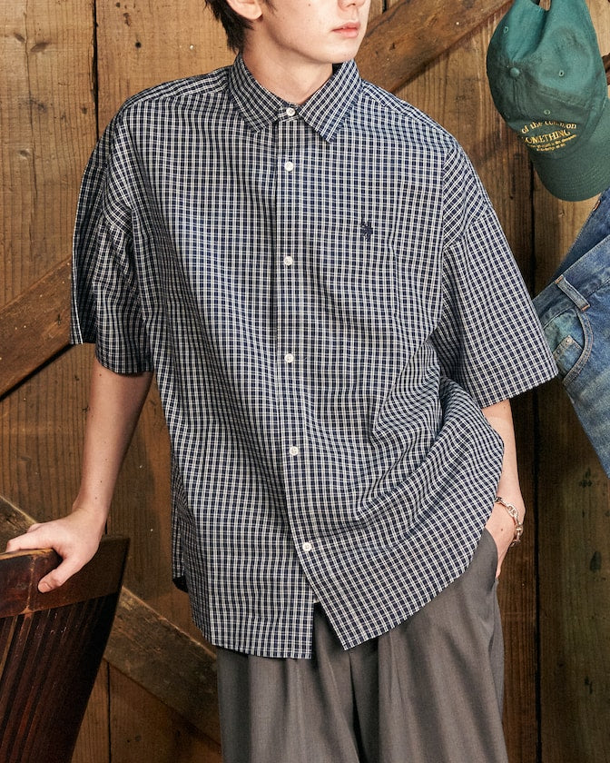 U.S. POLO ASSN. / 格紋短襯衫
