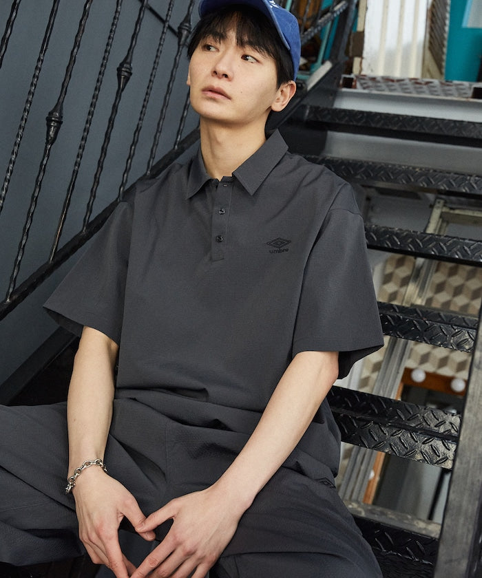 UMBRO / 刺繡抽繩 POLO襯衫