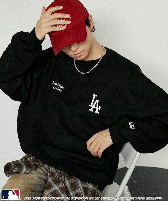 MLB X FREAK’S STORE / 刺繡圓領衫