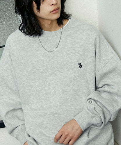 U.S. POLO ASSN. / 刷毛 圓領衫