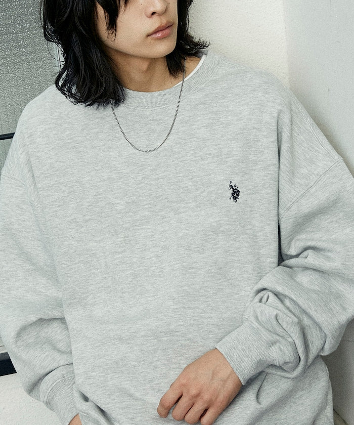 U.S. POLO ASSN. / 刷毛 圓領衫