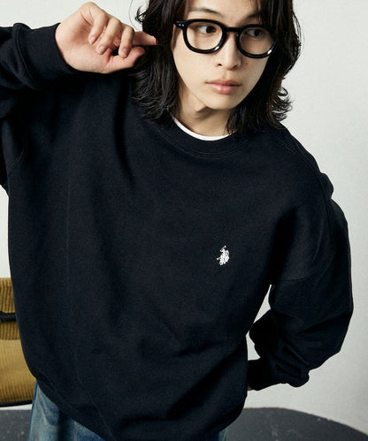 U.S. POLO ASSN. / 刷毛 圓領衫