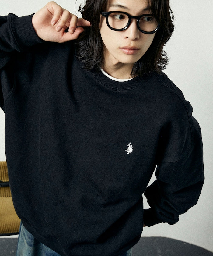 U.S. POLO ASSN. / 刷毛 圓領衫