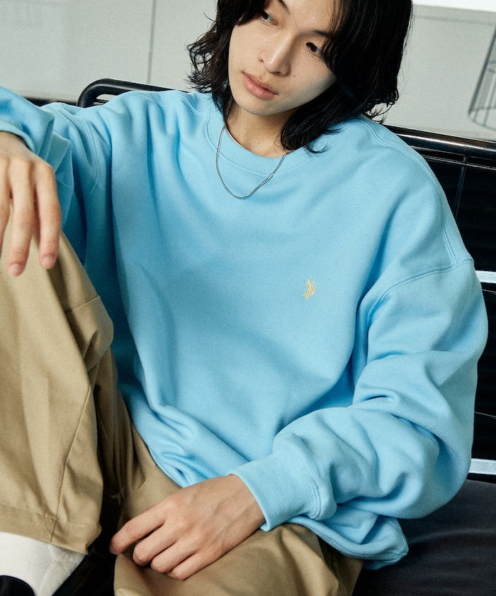 U.S. POLO ASSN. / 刷毛 圓領衫