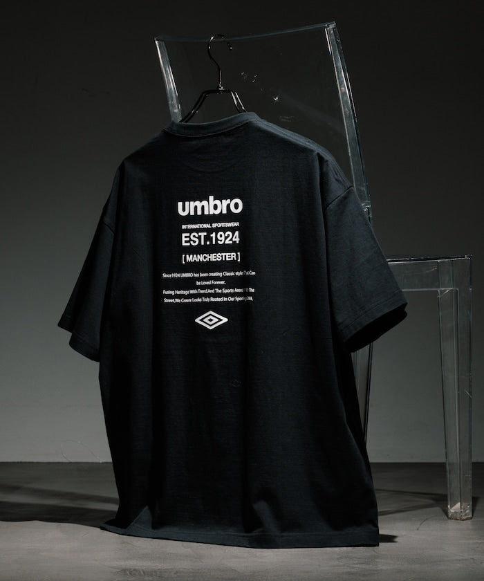 UMBRO / 別注復古標誌印花短袖T恤
