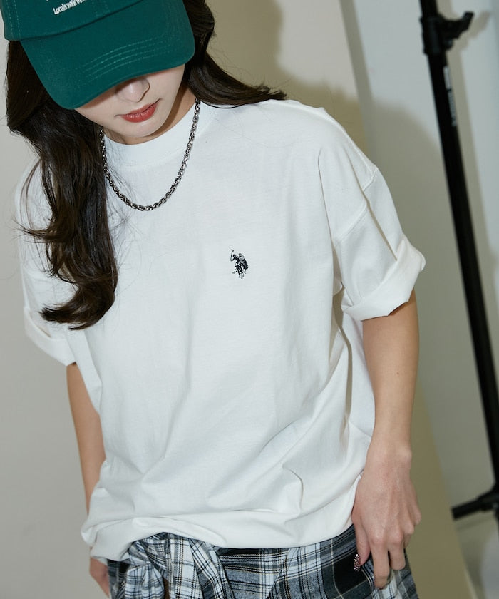 U.S. POLO ASSN. / 刺繡小標 涼感 短袖Ｔ恤