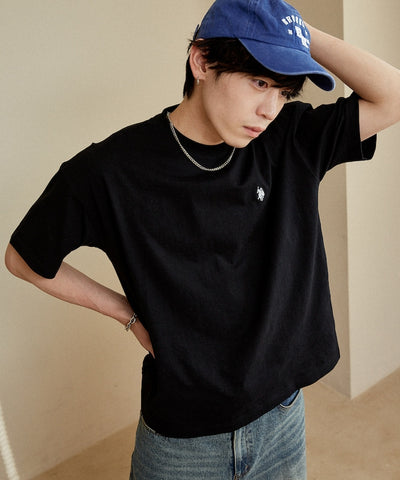 U.S. POLO ASSN. / 刺繡小標 涼感 短袖Ｔ恤