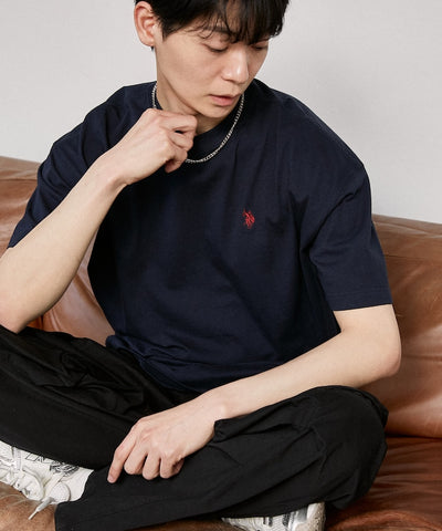 U.S. POLO ASSN. / 刺繡小標 涼感 短袖Ｔ恤