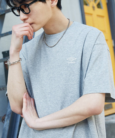 UMBRO / 吸水速乾 刺繡標誌 短袖T恤