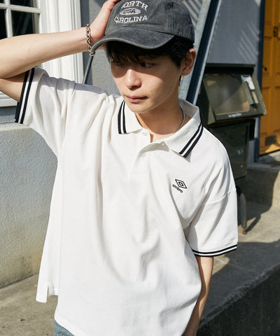 UMBRO / 刺繡標誌 Polo 衫