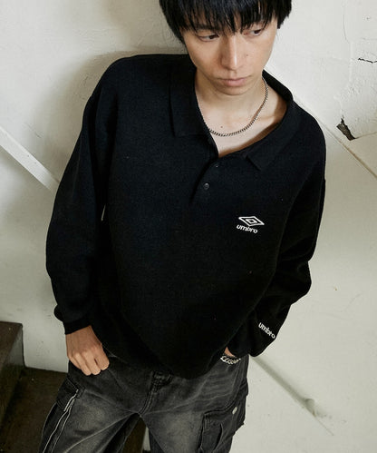 UMBRO / KNIT POLO SWEATER 針織長袖 POLO衫