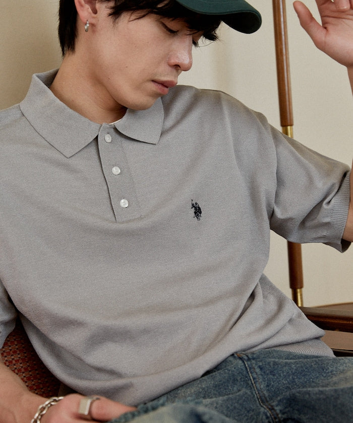 U.S. POLO ASSN. / 涼感 針織Polo衫