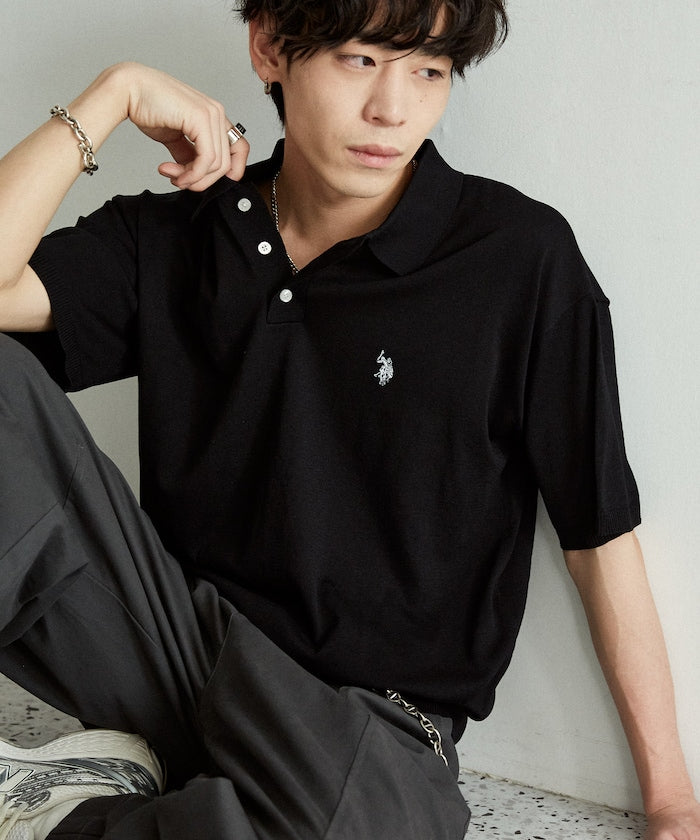 U.S. POLO ASSN. / 涼感 針織Polo衫