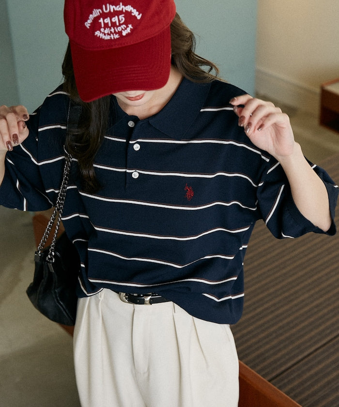 U.S. POLO ASSN. / 涼感 針織Polo衫