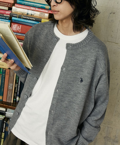 U.S. POLO ASSN. / 圓領針織開襟衫