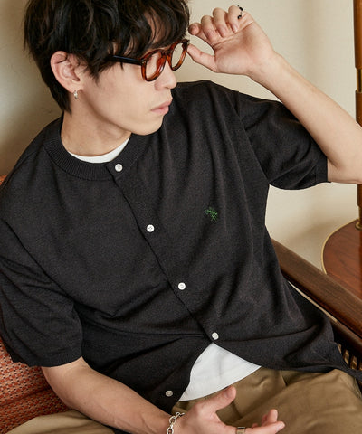 U.S. POLO ASSN. / 涼感 圓領針織開襟衫