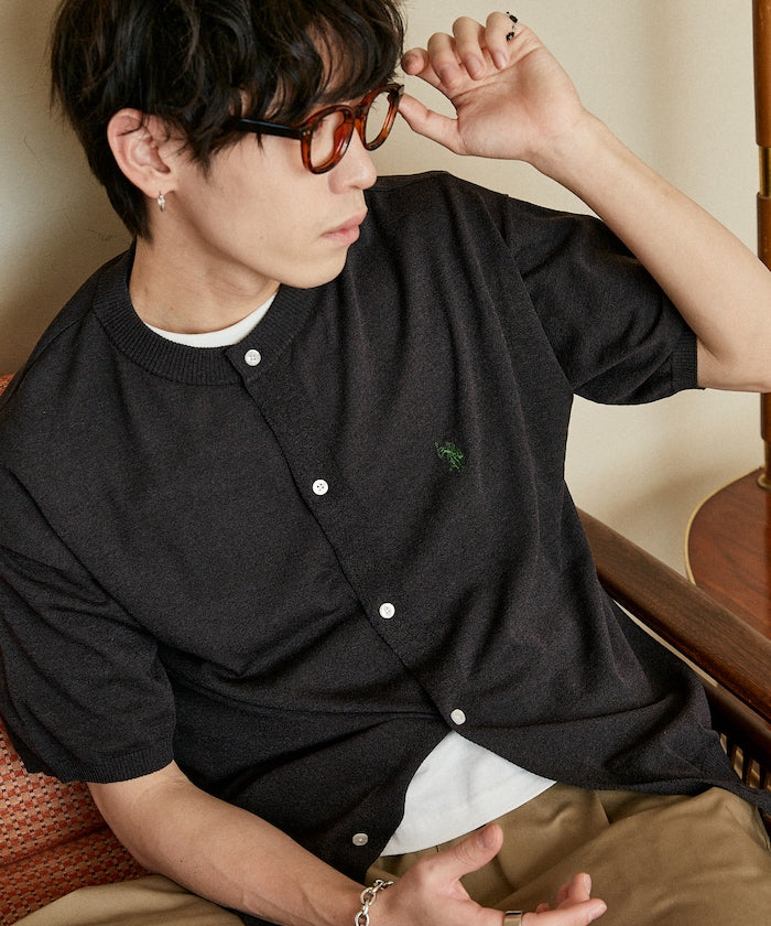 U.S. POLO ASSN. / 涼感 圓領針織開襟衫