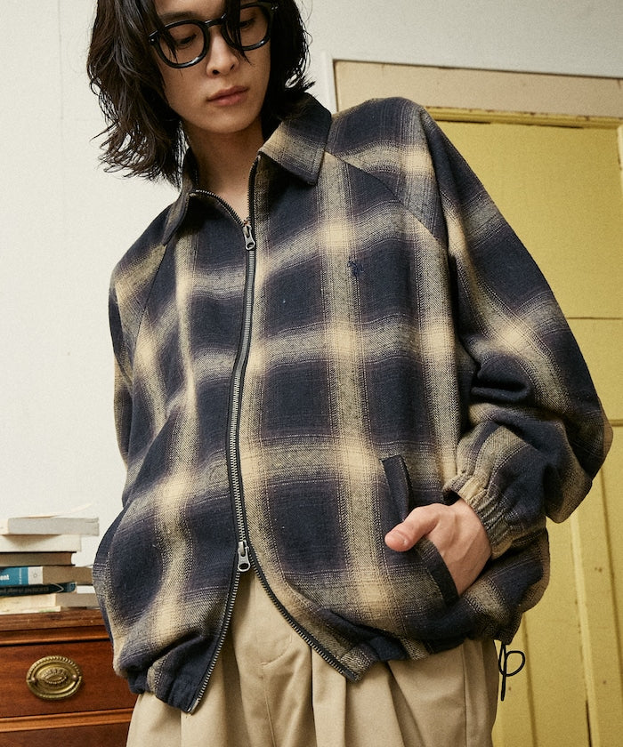 U.S. POLO ASSN. / 雙向拉鍊短版立領外套