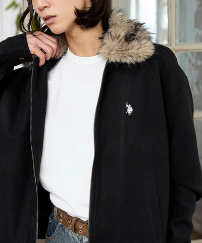 U.S. POLO ASSN. × PUBLUX / 2WAY 可拆  拉鍊外套（日本聯名限定）