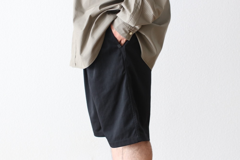 DAIWA PIER39 TECH EASY SHORTS TWILL / 雙褶尼龍休閒短褲