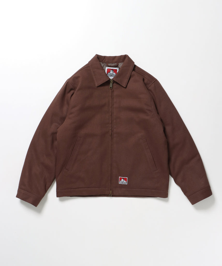 BEN DAVIS PADDED EISENHOWER JACKET / 中棉拉鍊外套