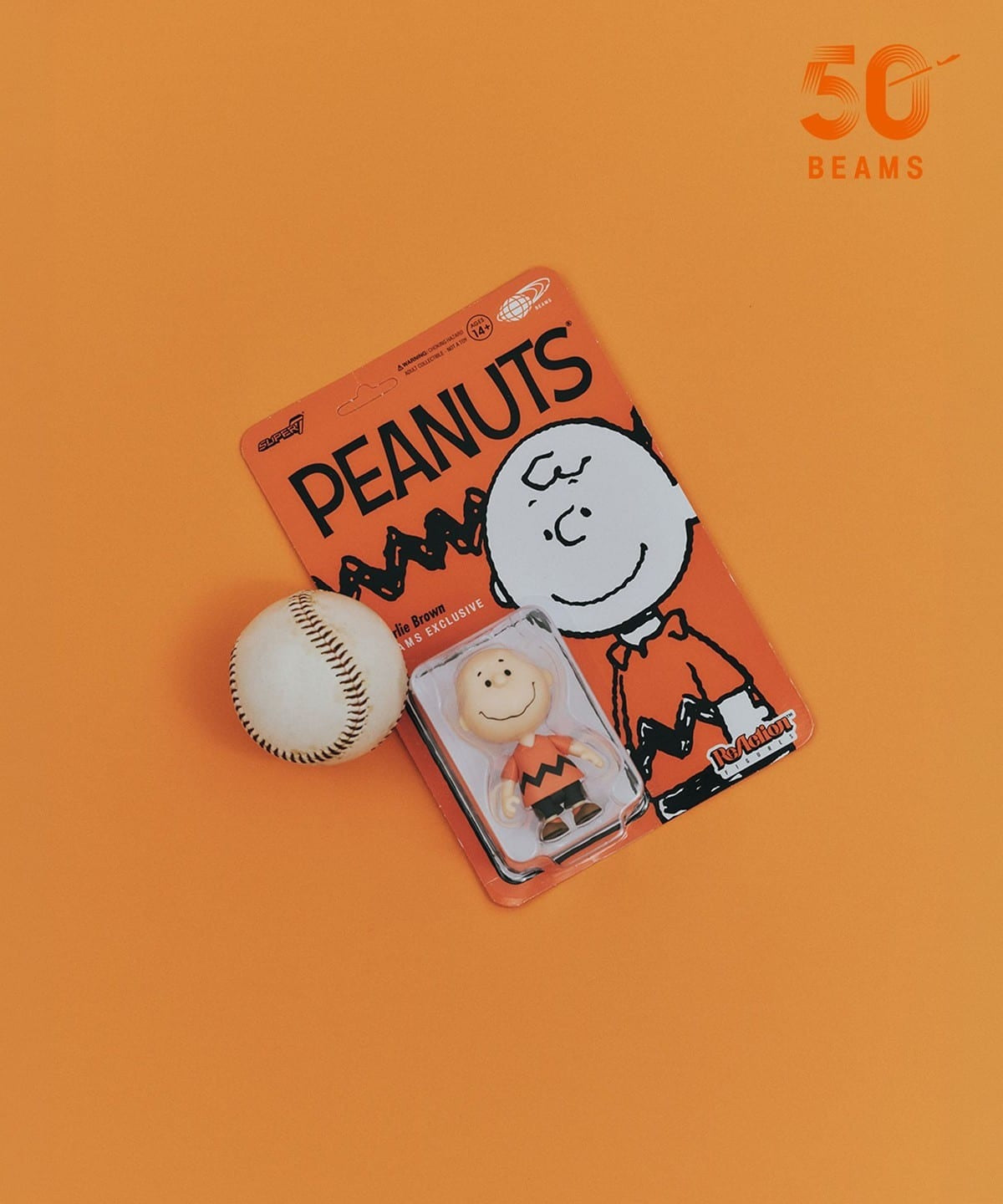 Super7 × BEAMS / PEANUTS ReAction 復古公仔（日本聯名限定）