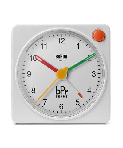 BRAUN × BEAMS / 50週年限定 三原色設計旅行鬧鐘