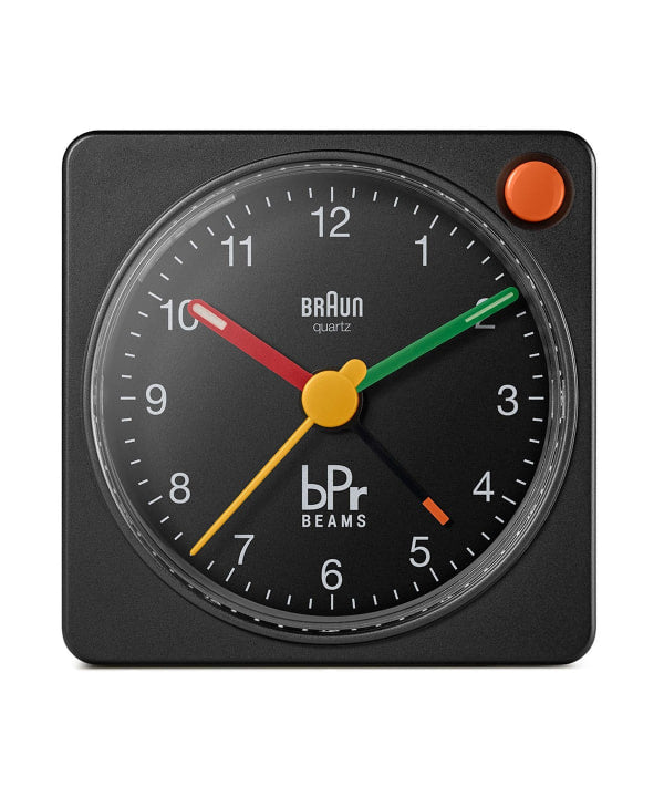 BRAUN × BEAMS / 50週年限定 三原色設計旅行鬧鐘