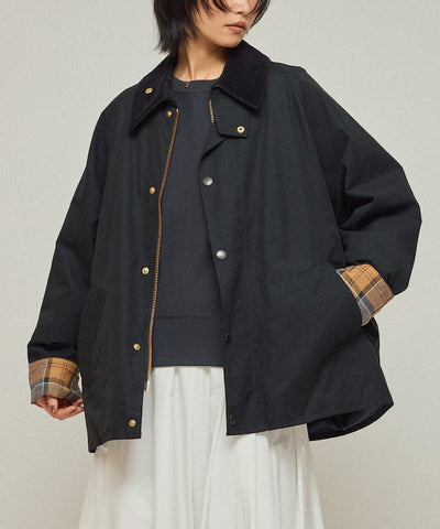 Barbour × Firsthand／女裝 TRANSPORT 加長版立領外套（日本聯名限定）