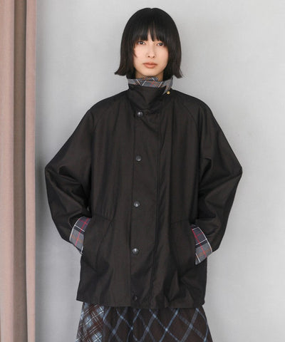 Barbour × Firsthand／女裝 TRANSPORT 加長版立領外套（日本聯名限定）
