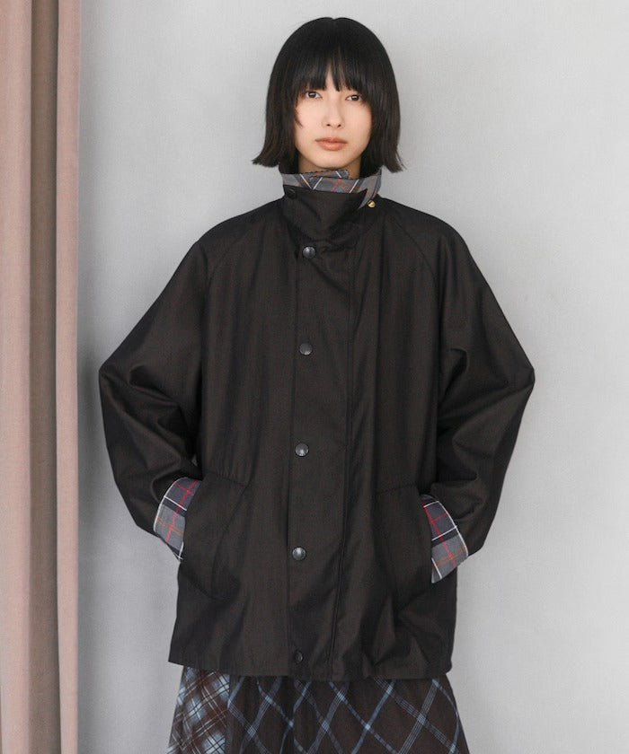 Barbour × Firsthand／女裝 TRANSPORT 加長版立領外套（日本聯名限定）