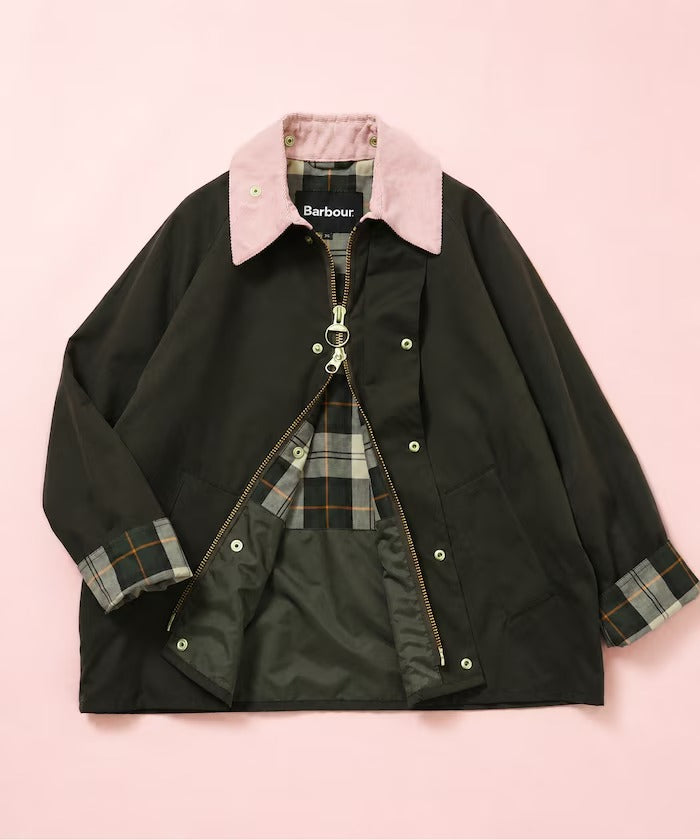 Barbour × Firsthand／女裝 TRANSPORT 加長版立領外套（日本聯名限定）