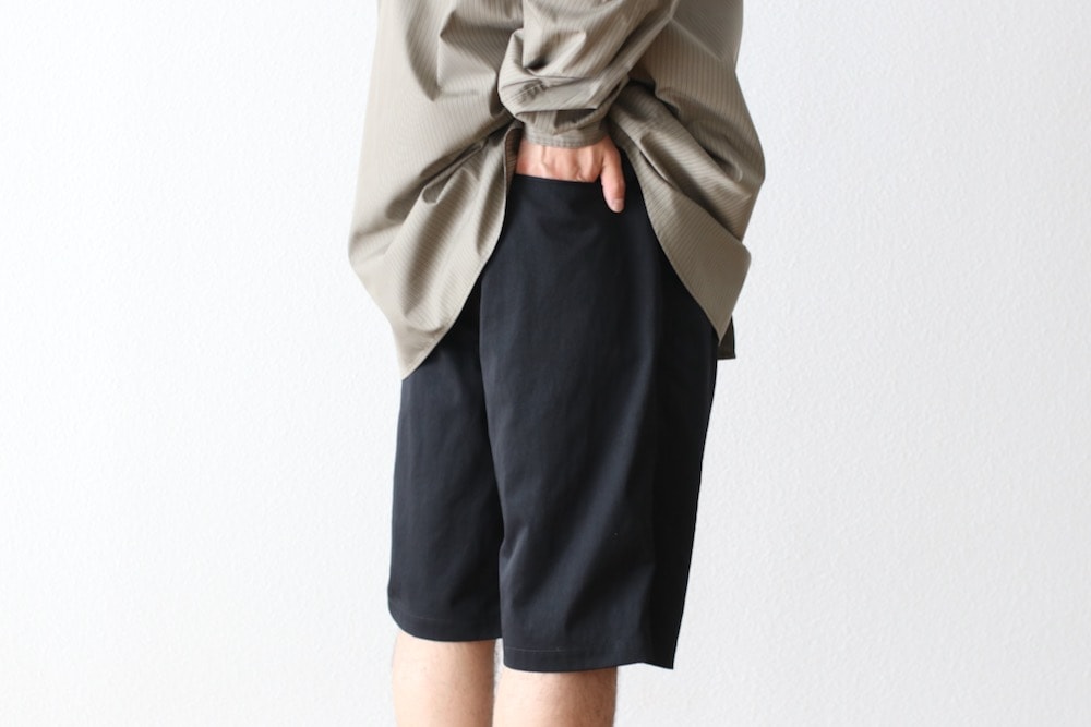 DAIWA PIER39 TECH EASY SHORTS TWILL / 雙褶尼龍休閒短褲