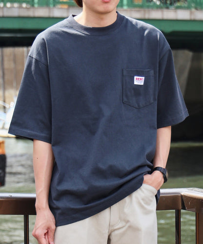 BEN DAVIS BIG POCKET TEE  / 復古小標 重磅口袋 短袖T恤